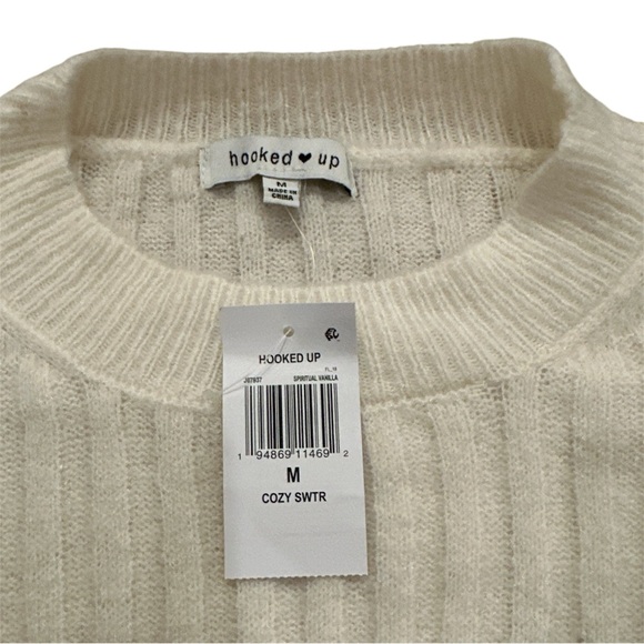 NWT Soft Cropped Sweater Medium - Picture 4 of 9
